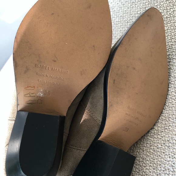 Isabel Marant Dewina boots in taupe, 36 - Picture 6 of 10